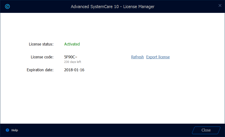 Advanced systemcare 12 serial key